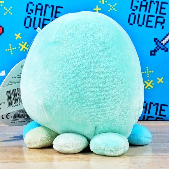 Squishmallow Zobey the Octopus 4.5" UltraSoft Easter Holiday Plush Toy NWT - Picture 3 of 12